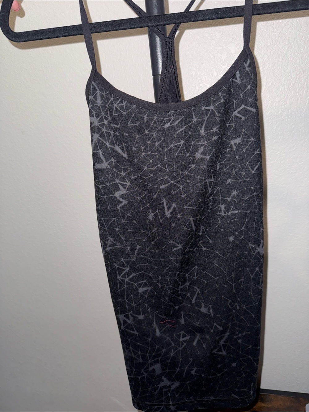lululemon athletica Black Geometric Print Tank Top